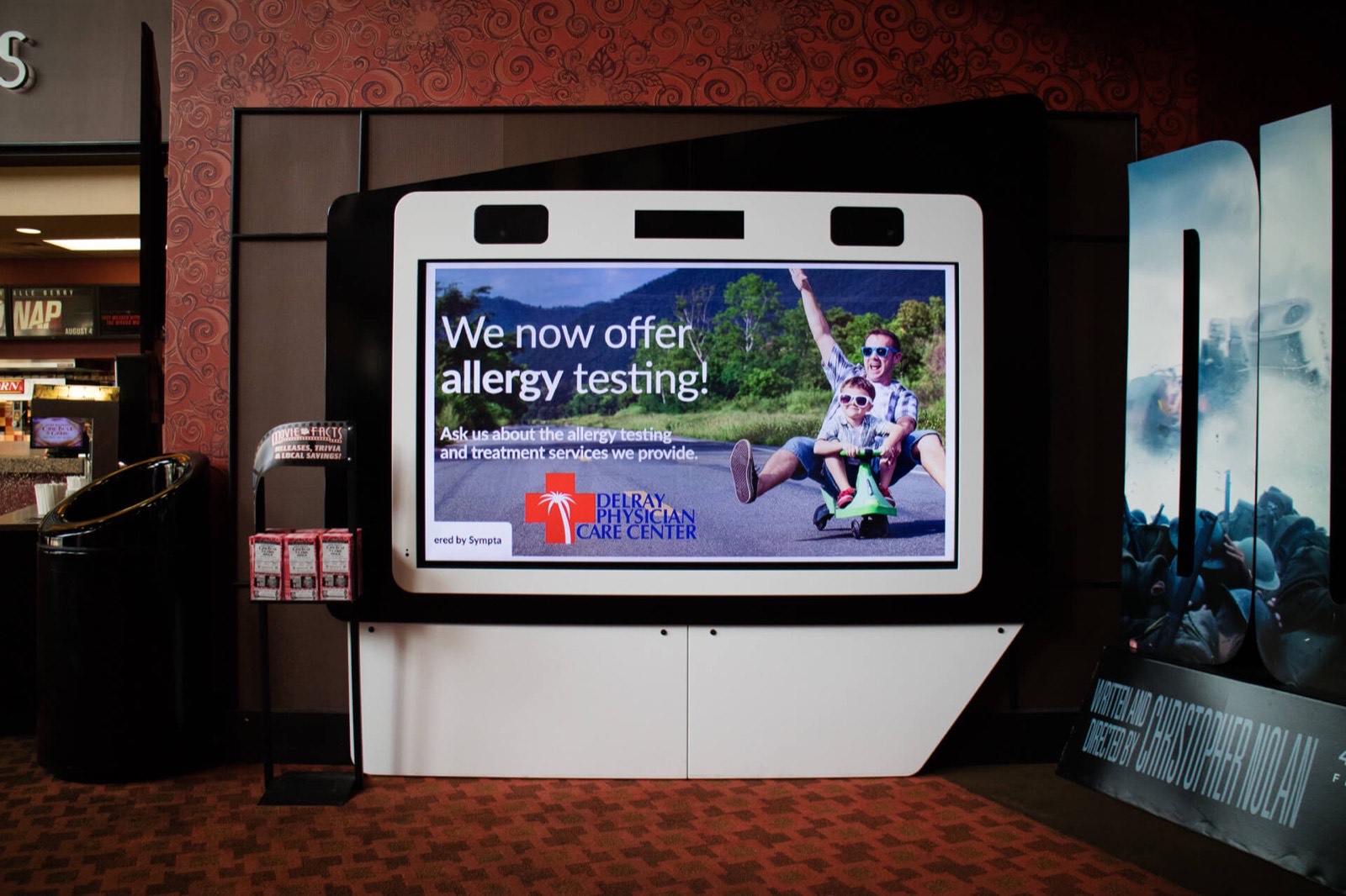 Movie theaters